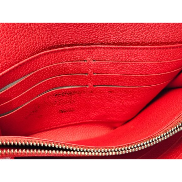 LOUIS VUITTON Sarah Wallet NM Yayoi Kusama Polka Dots Taurillon Leather - Picture 6 of 12